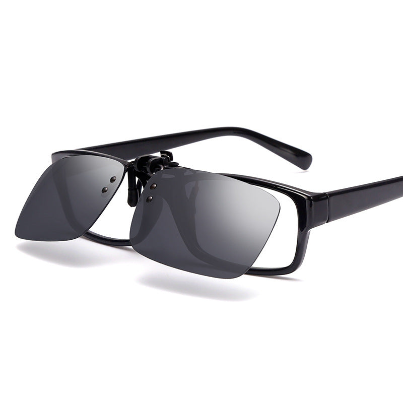 Myopia Clip Men's And Women's Folder-piece Sunglasses