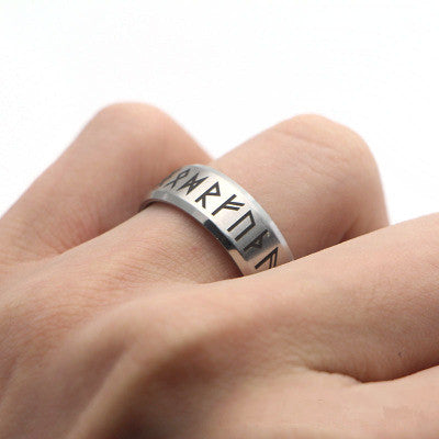 Ring stainless steel ring