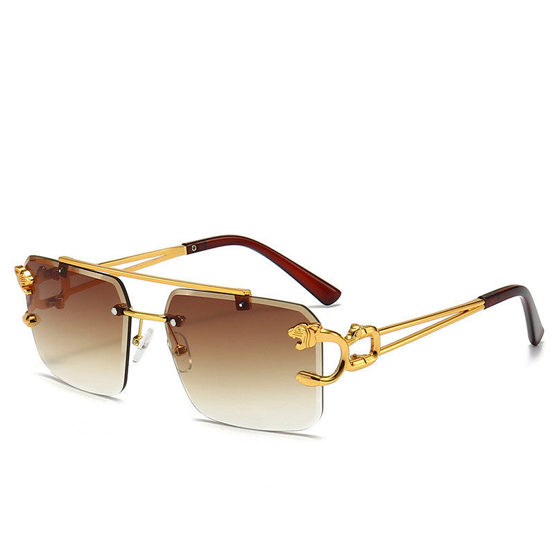 Gold Frame Squared Dragon Aviators