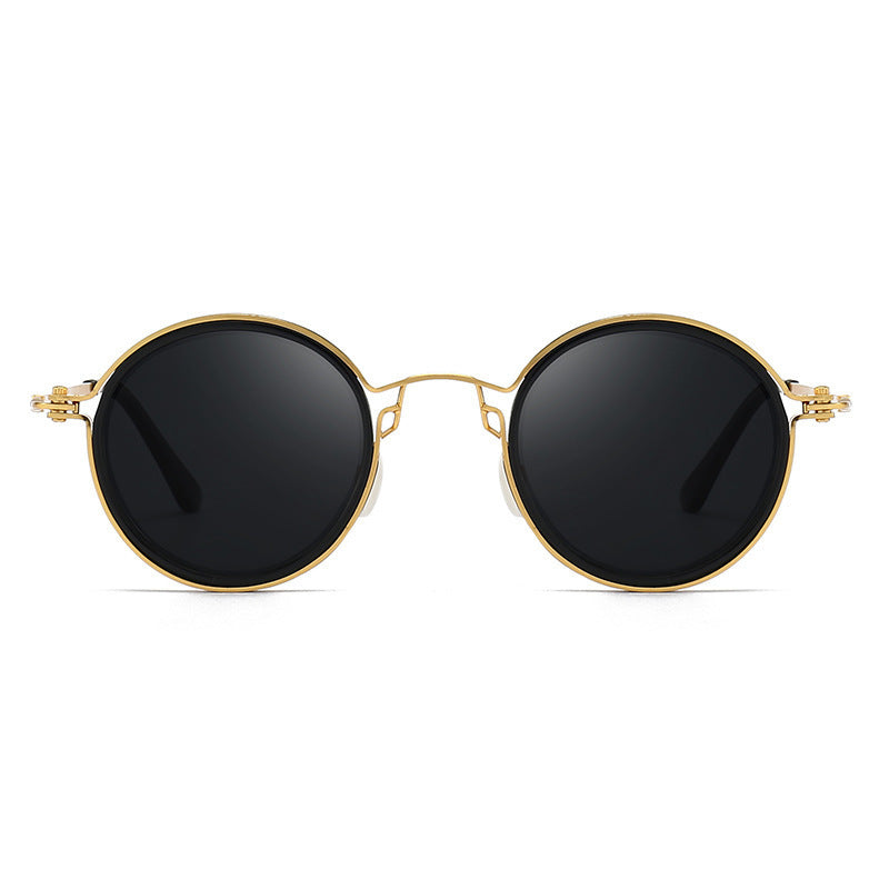 Full frame round lenses Sunglasses