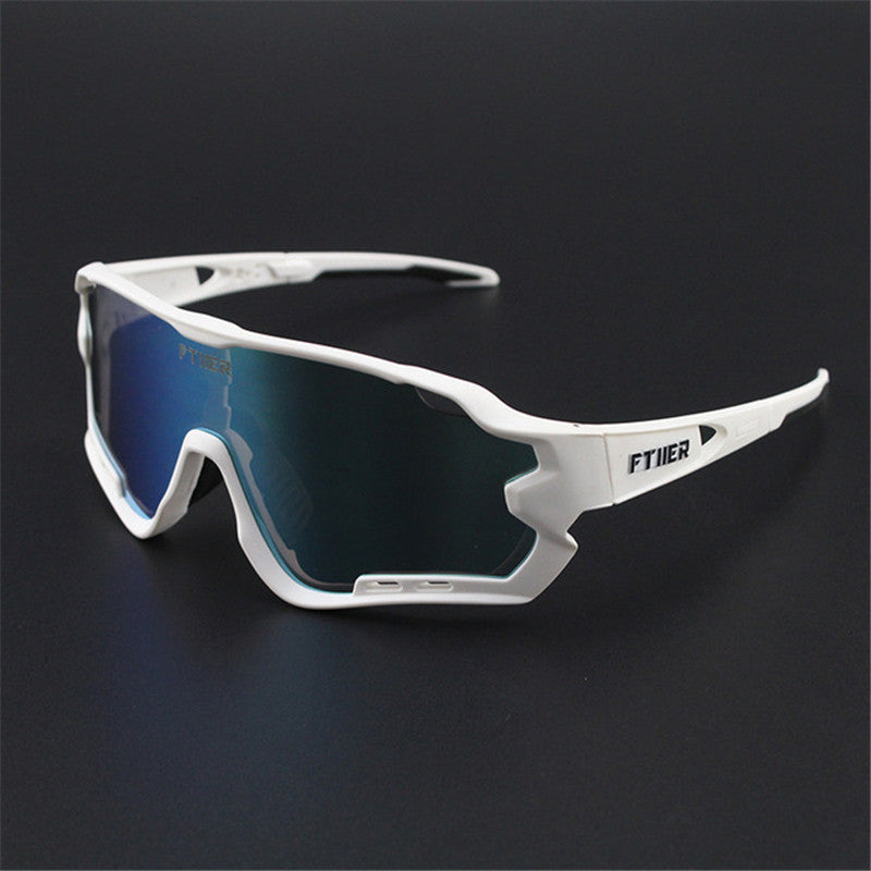 Sport Wraparound Shield Style Glasses