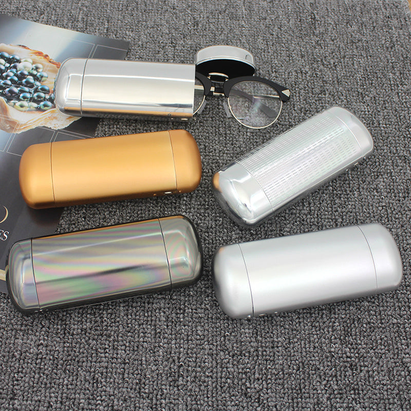 Aluminium bullet-type grinding glasses case