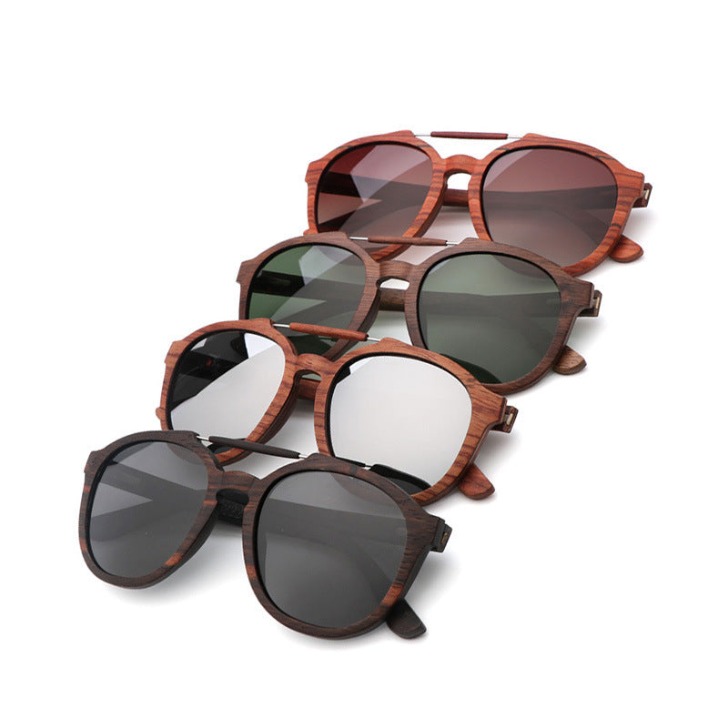 Aviator Plus Bamboo Equals Dope Sunglasses