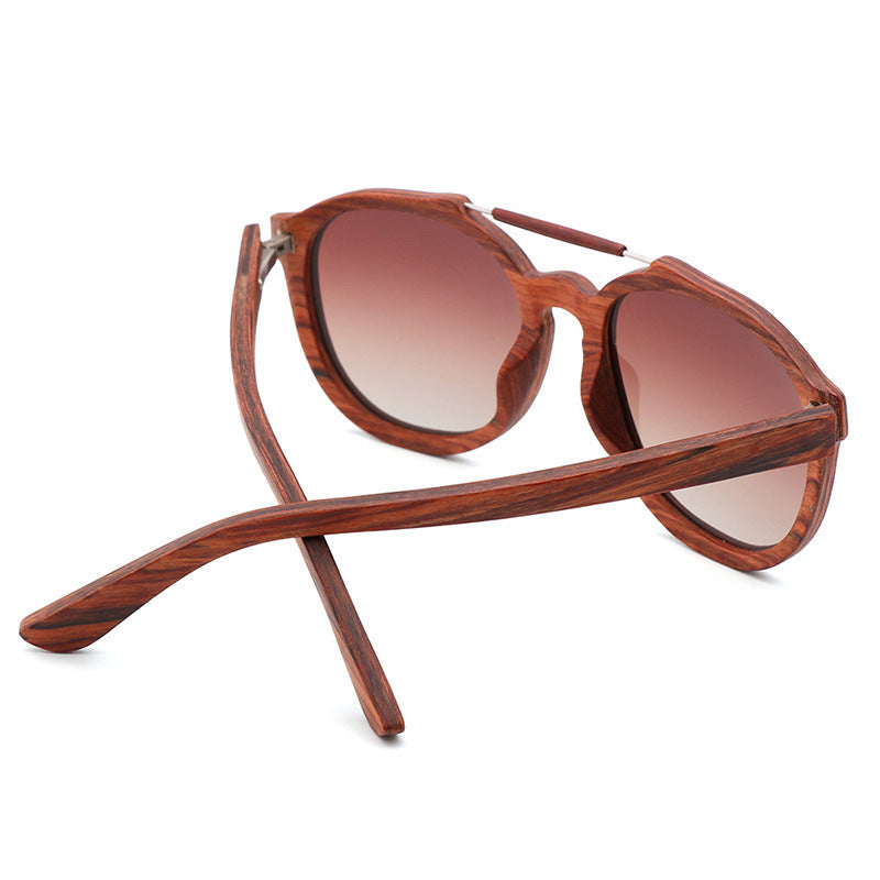 Aviator Plus Bamboo Equals Dope Sunglasses