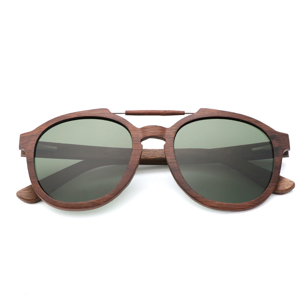 Aviator Plus Bamboo Equals Dope Sunglasses