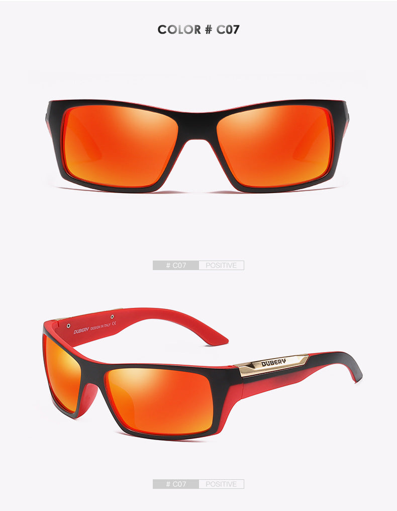 Two tones with accents and hard cases Sunglasses