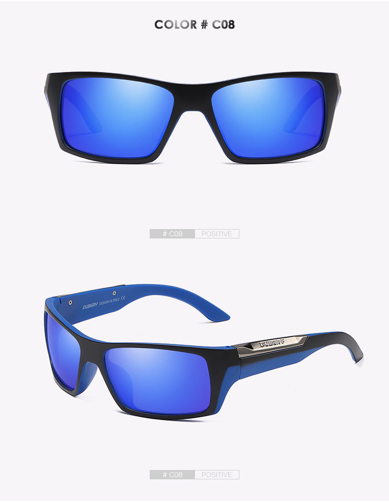 Two tones with accents and hard cases Sunglasses