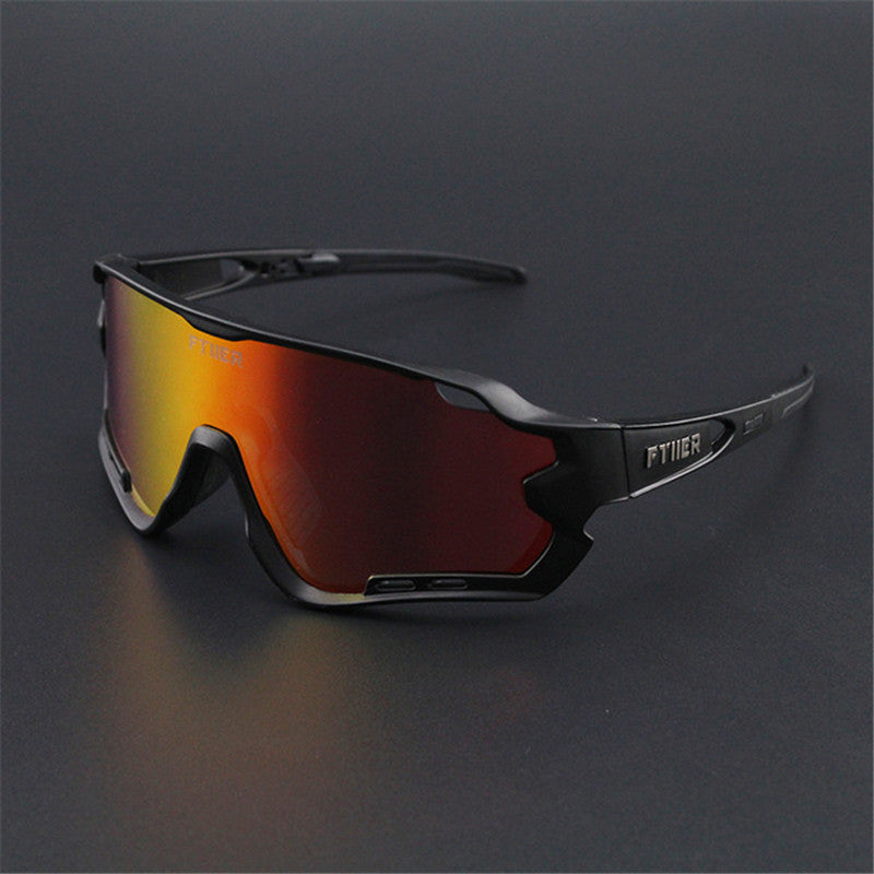 Sport Wraparound Shield Style Glasses