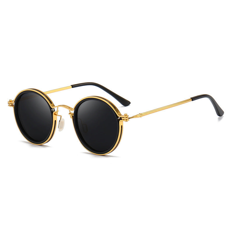 Full frame round lenses Sunglasses