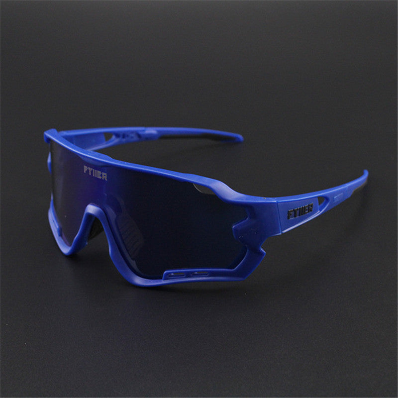 Sport Wraparound Shield Style Glasses