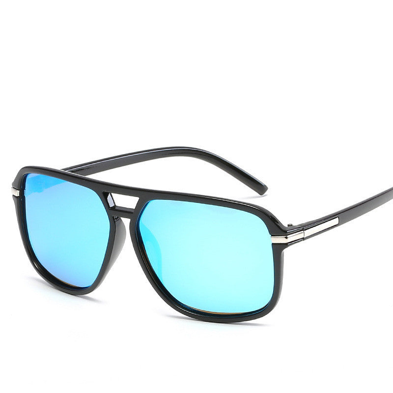 Double Bridge Two Tone Squared Sunglasses
