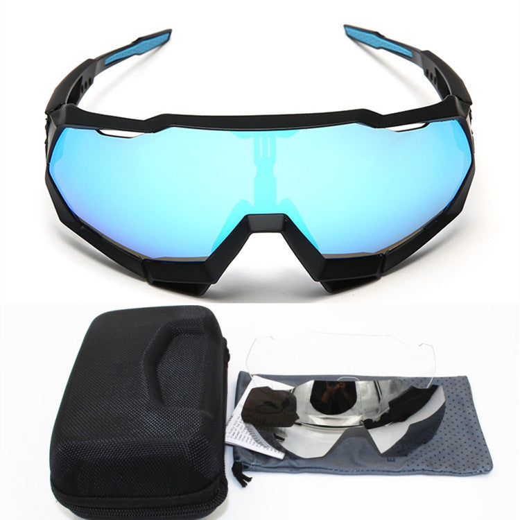 Shields. Sunglasses, interchangeable lenses. Go.