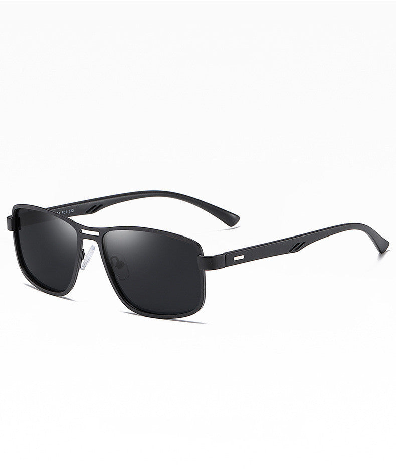Metal frame Dual bridge square style Sunglasses