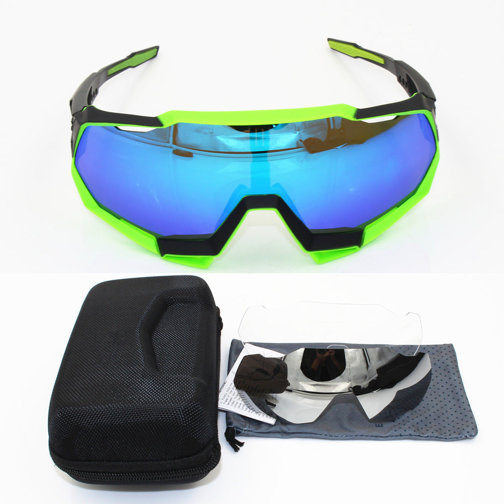 Shields. Sunglasses, interchangeable lenses. Go.