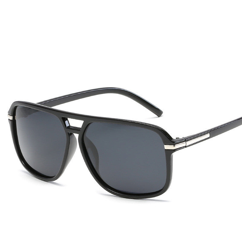 Double Bridge Two Tone Squared Sunglasses