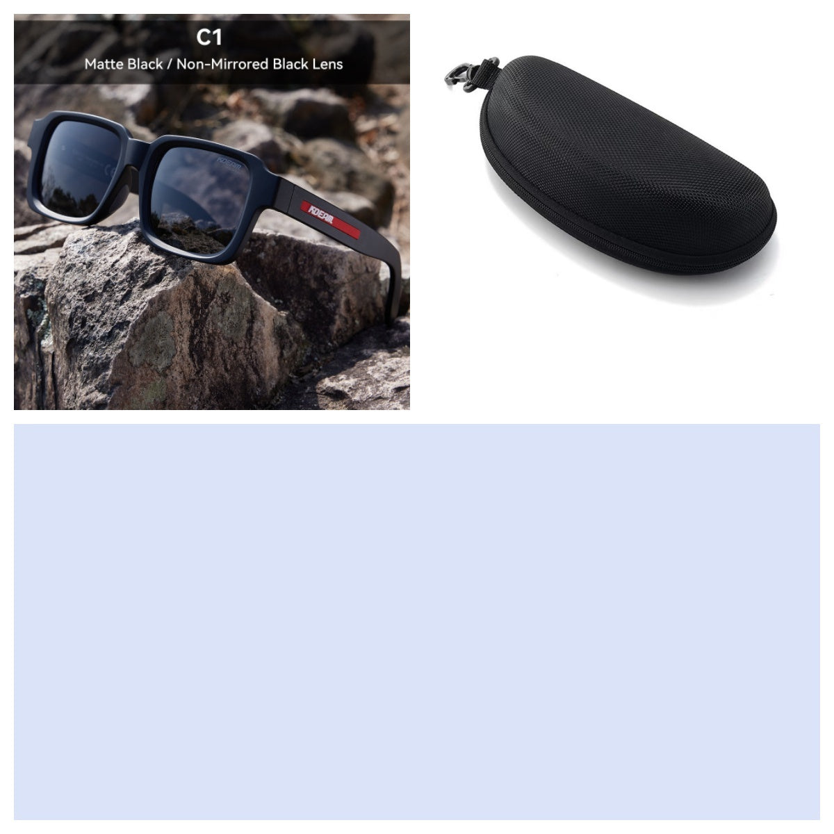 3    TR90 Colorful Polarized Sunglasses Square