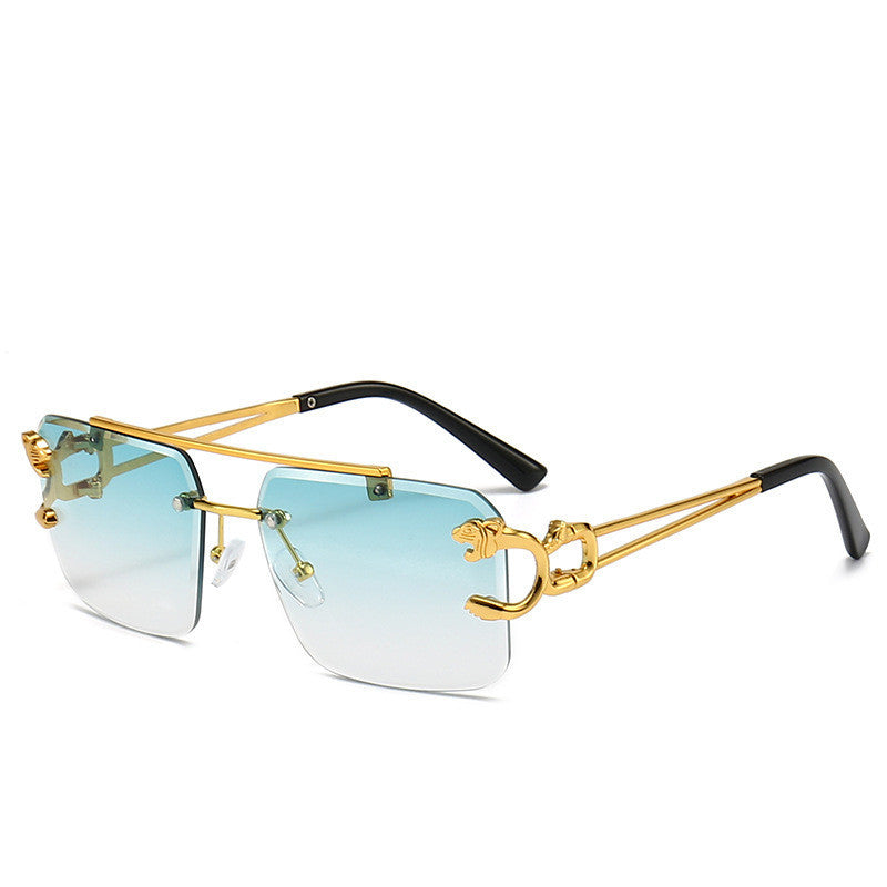 Gold Frame Squared Dragon Aviators