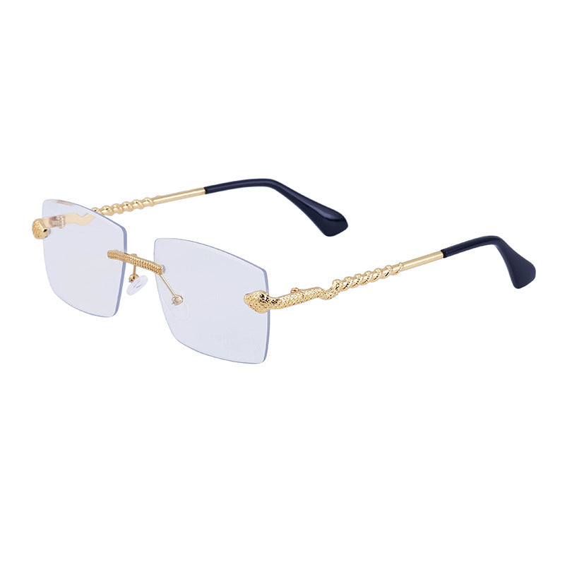 Frameless Snake eye Sunglasses
