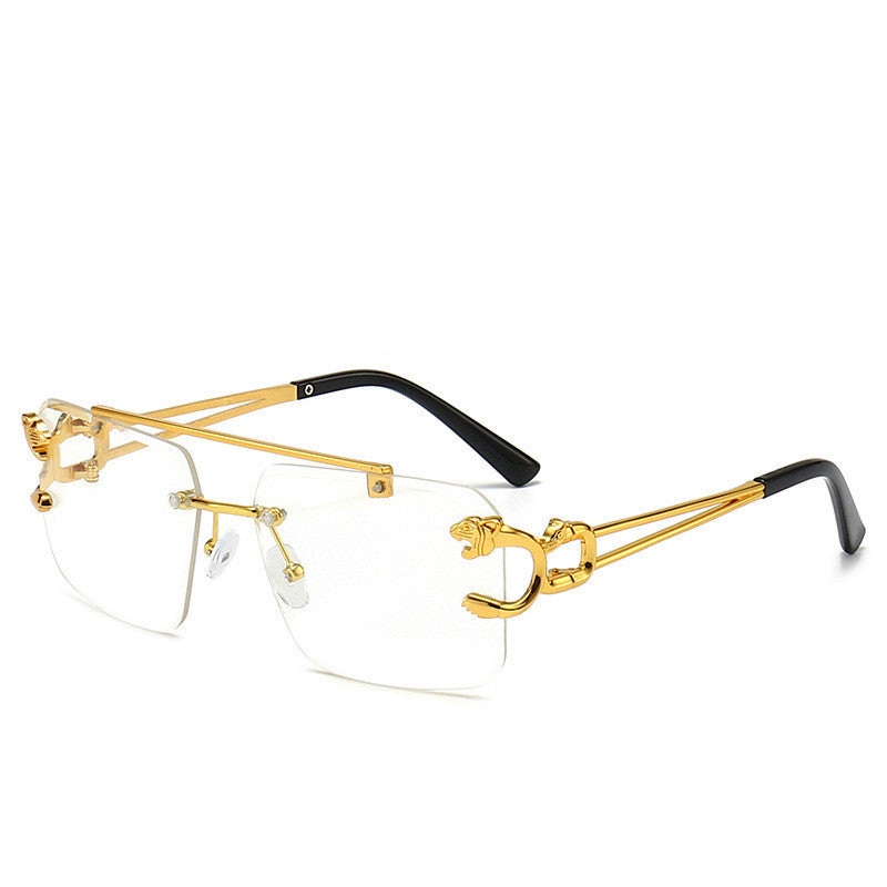 Gold Frame Squared Dragon Aviators