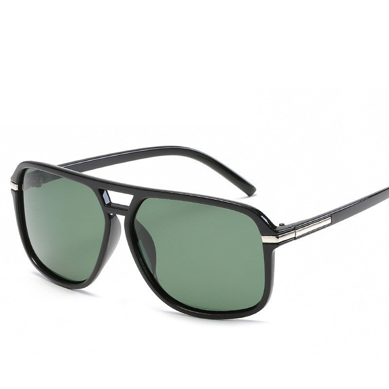 Double Bridge Two Tone Squared Sunglasses