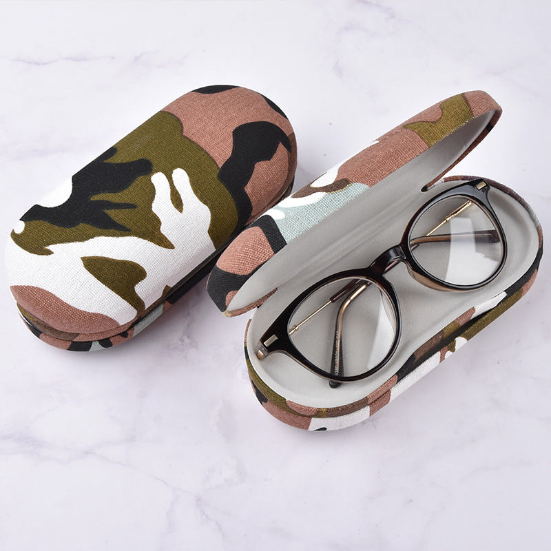Camouflage Dual Purpose Frame Glasses Case specialty contact travel case