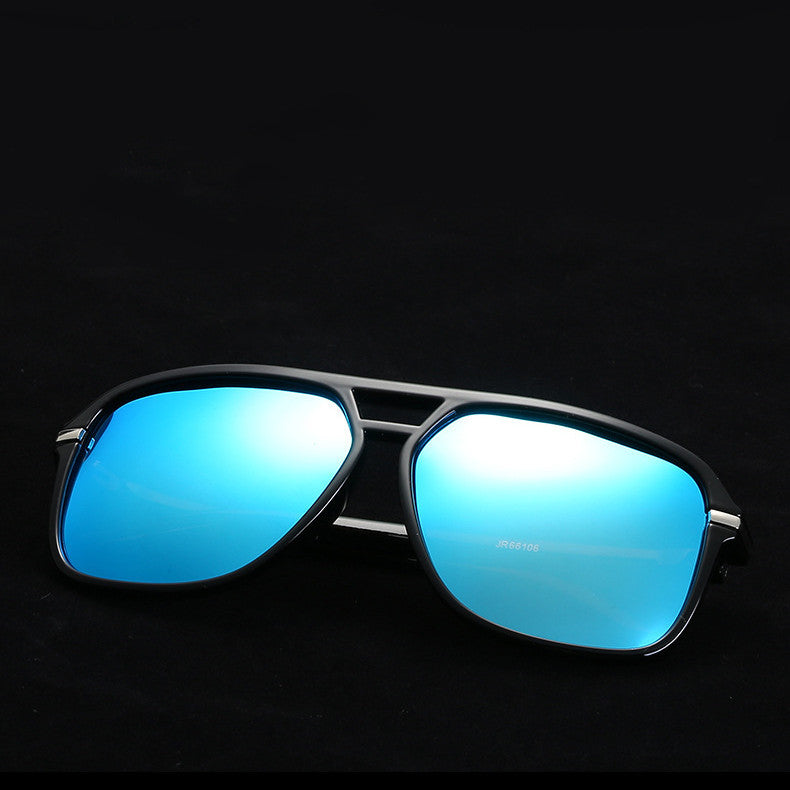 Double Bridge Two Tone Squared Sunglasses
