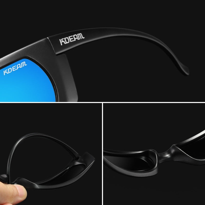 Rectangle full frame slim temples